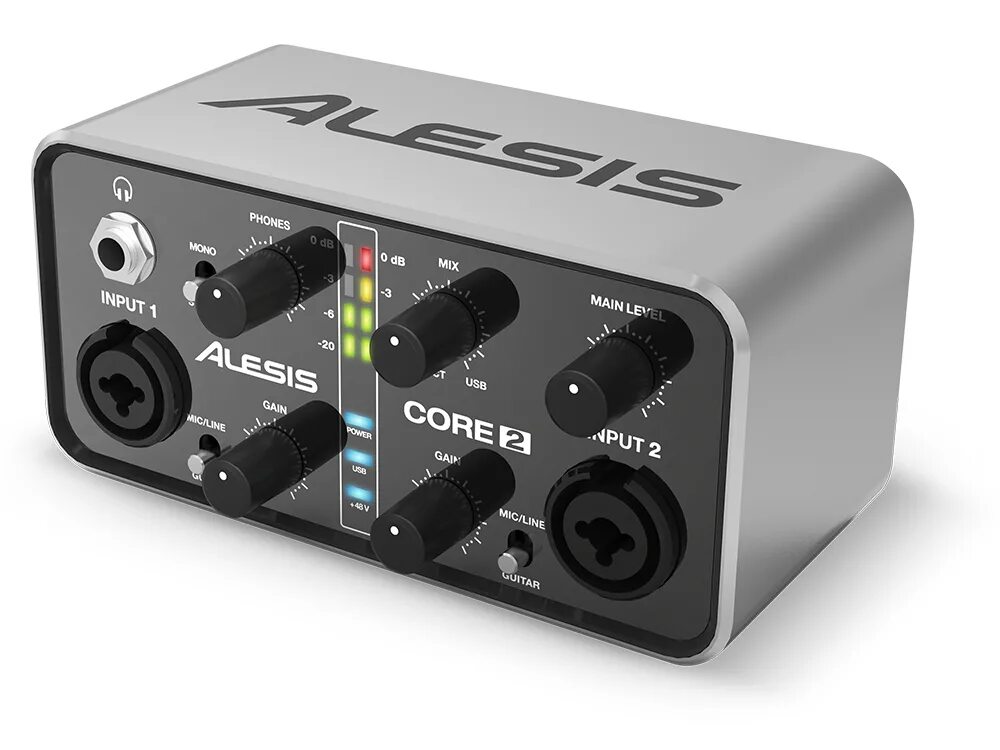 Звуковая карта для музыки. Alesis Core 1. Alesis Core 2. Внешняя звуковая карта Alesis Core 1. Audio interface XLR.