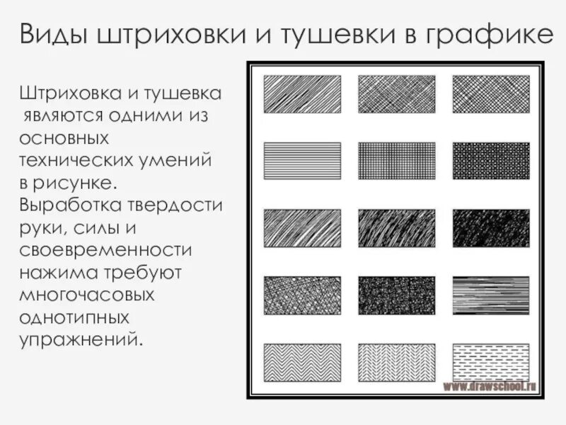 После штриха