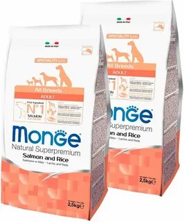 Monge корм для собак 2 5