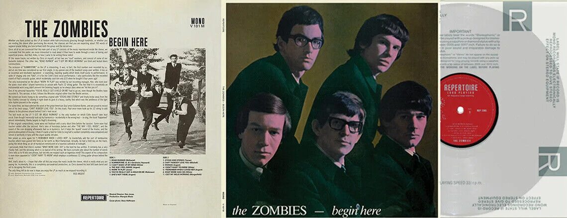 Get the zombies. The zombies begin here. the zombies - begin here plus (1965).