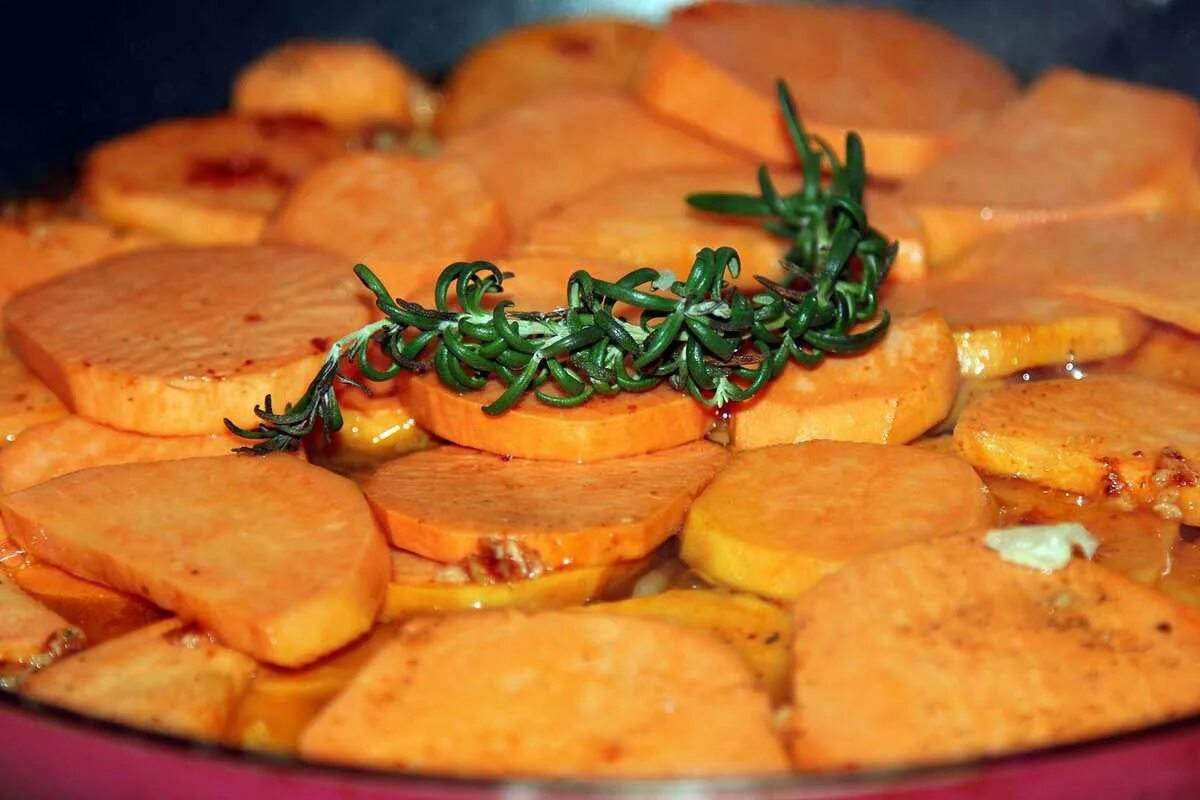 Как вкусно приготовить батат. Блюда из батата. жареный батат. гарнир из батата. запеченный батат.