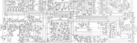 Принципиальная схема телевизора