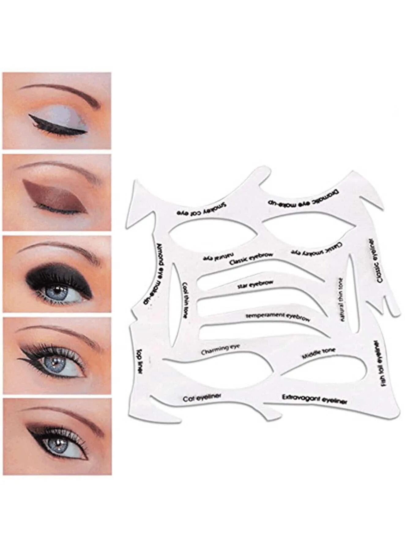 трафареты для макияжа. трафарет для макияжа. макет лица для рисования. набор трафаретов для макияжа глаз. фейс чарт mac.