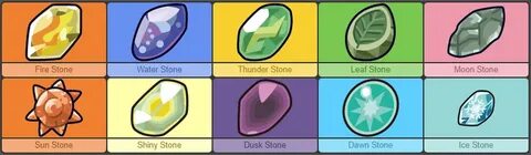 Pokemon stones