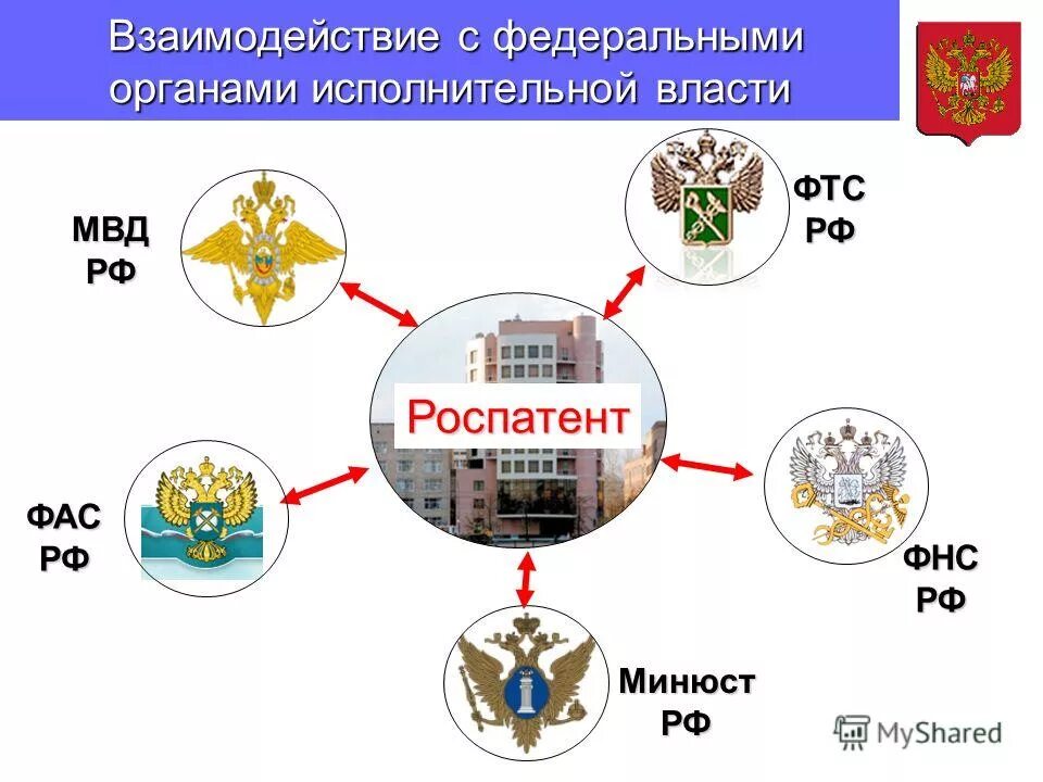 взаимодействия федеральных органов исполнительной