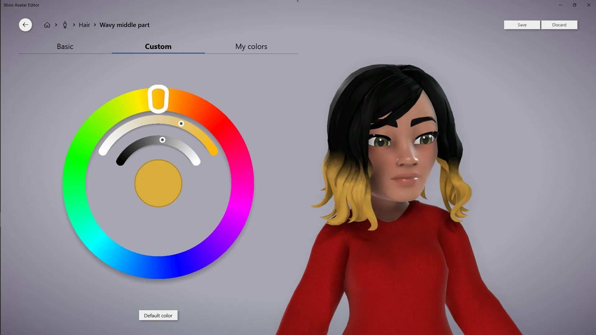 Avatar customize
