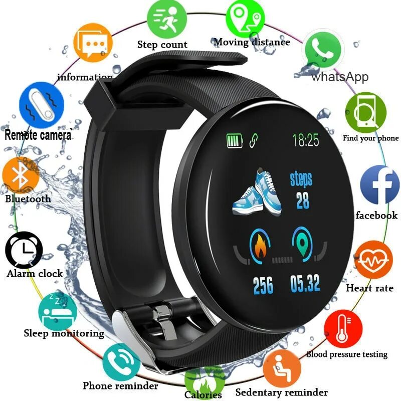 Рейтинг смарт часов 2025 для мужчин. D18 bluetooth смарт часы для. d18 bluetooth смарт часы для приложения. смарт часы с алиэкспресс. смарт часы d18 с алиэкспресс.