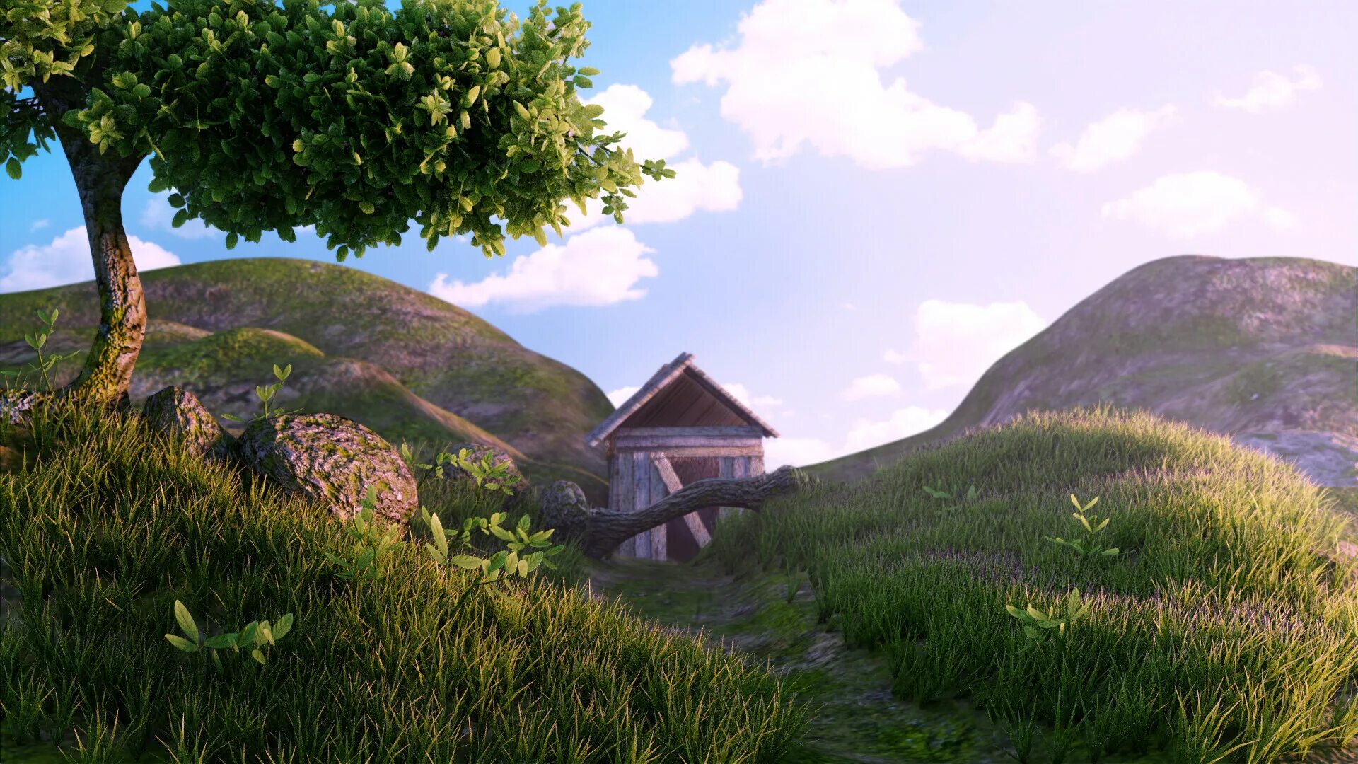 Blender локации. Blender пейзаж. blender природа. пейзаж в блендере. природа в 3д блендере.