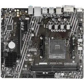 Материнская плата amd a520m