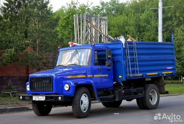 Купить б/у ГАЗ 3309 дизель механика в Туле: белый бортовой грузовик 2007 года на