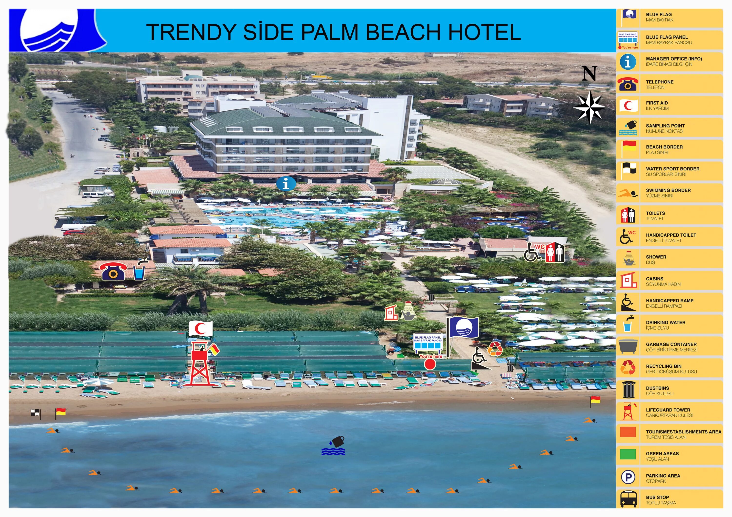 Сиде вода воздух температура. Отель trendy Palm Beach. Карта отеля Euphoria Palm Beach Resort. Палм Бич на карте. Trendy Palm Beach Турция карта отеля.