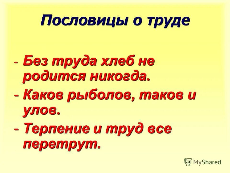 Пословица никогда