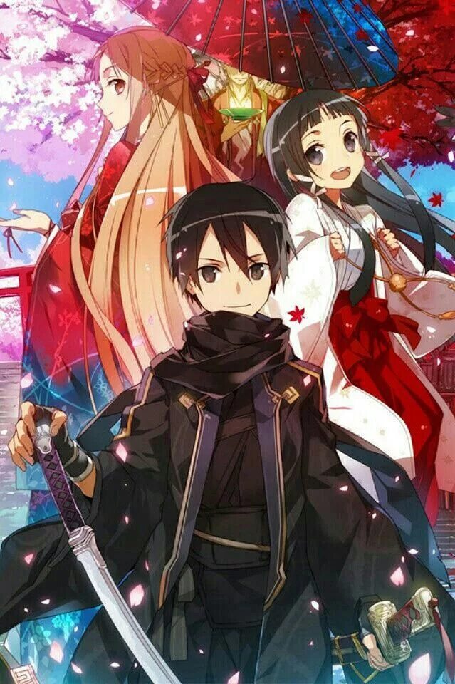 Сао что это. САО мастера меча. Kirito and Asuna.