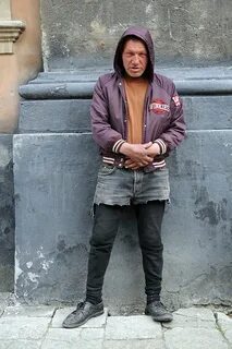 Buys homeless men