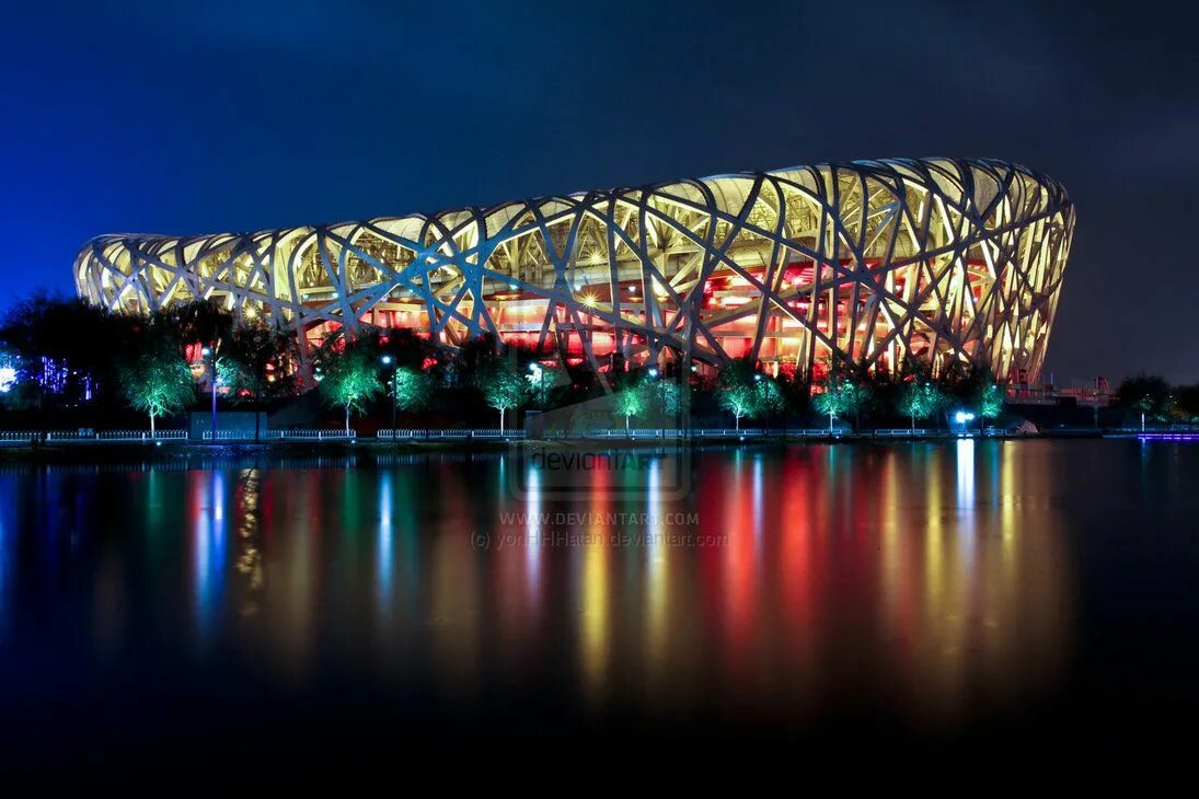 Стадионы китая. Beijing National Stadium (Пекин, Китай, 2008). Пекинский национальный стадион Птичье гнездо. Стадион в Китае Птичье гнездо.