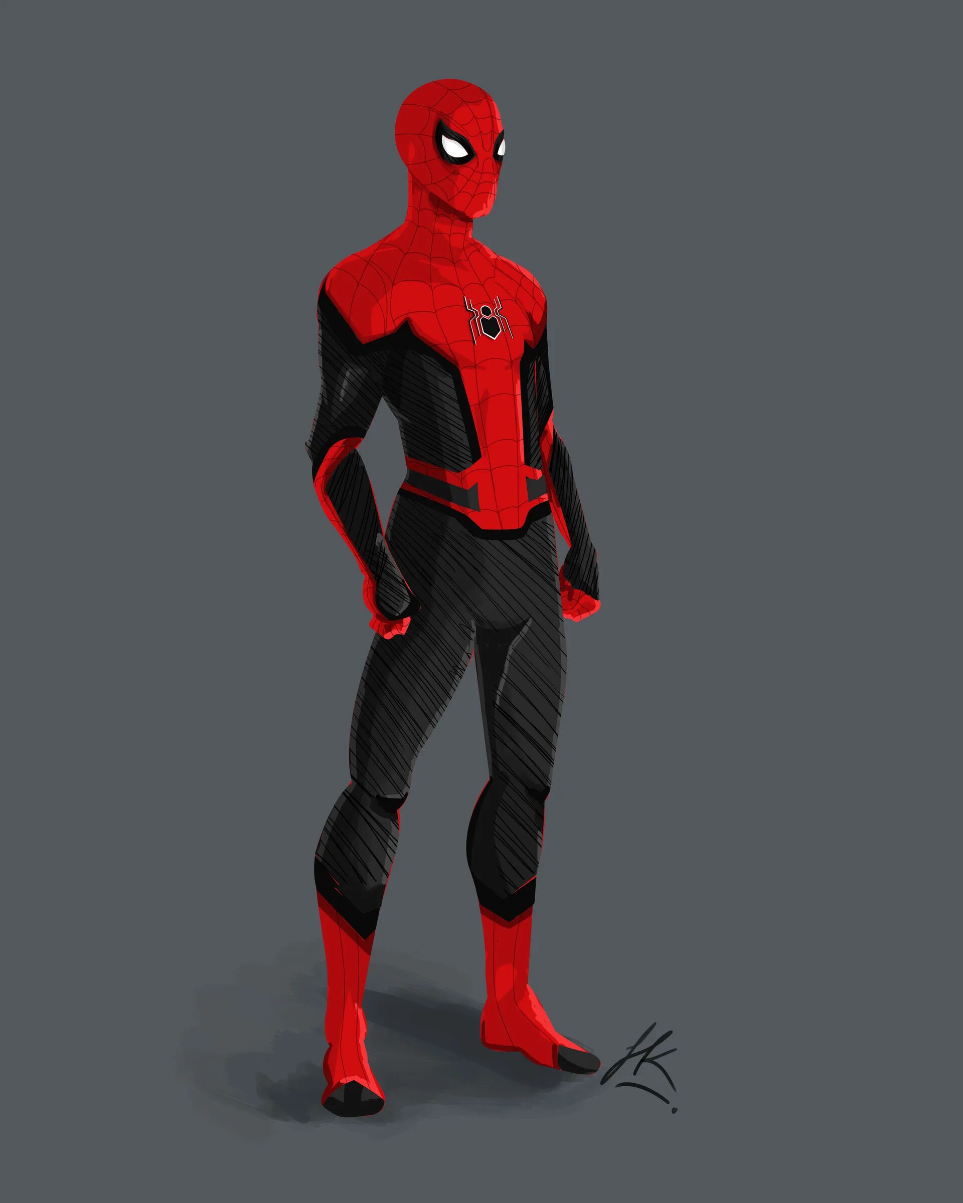 Человек-паук вдали от дома костюм человека паука. Костюмы человека паука марвел. Красно черный костюм человека. Человек паук чёрно красный костюм. Чорнокрасный чловекпаук.