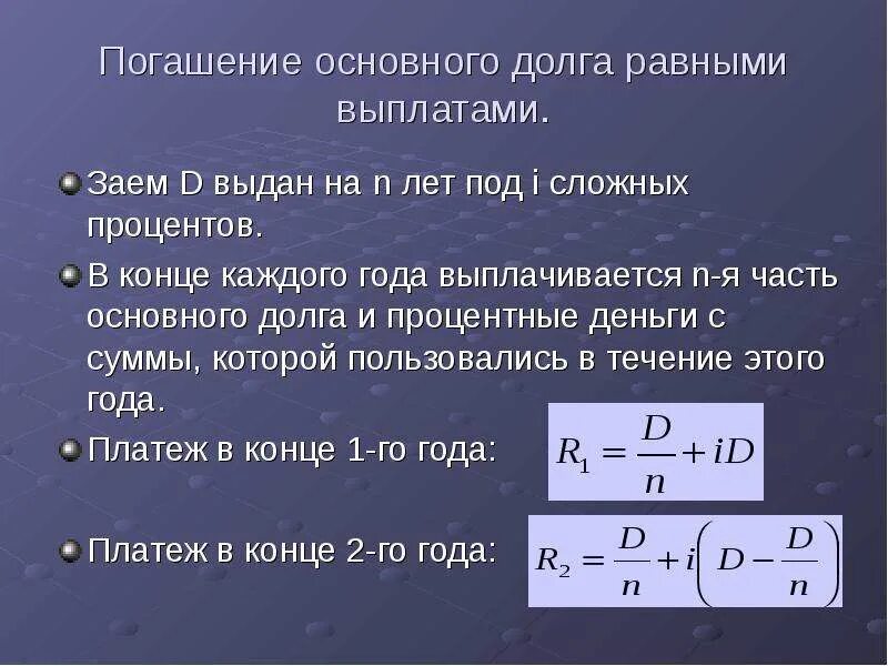 Возмещение процентов по кредиту