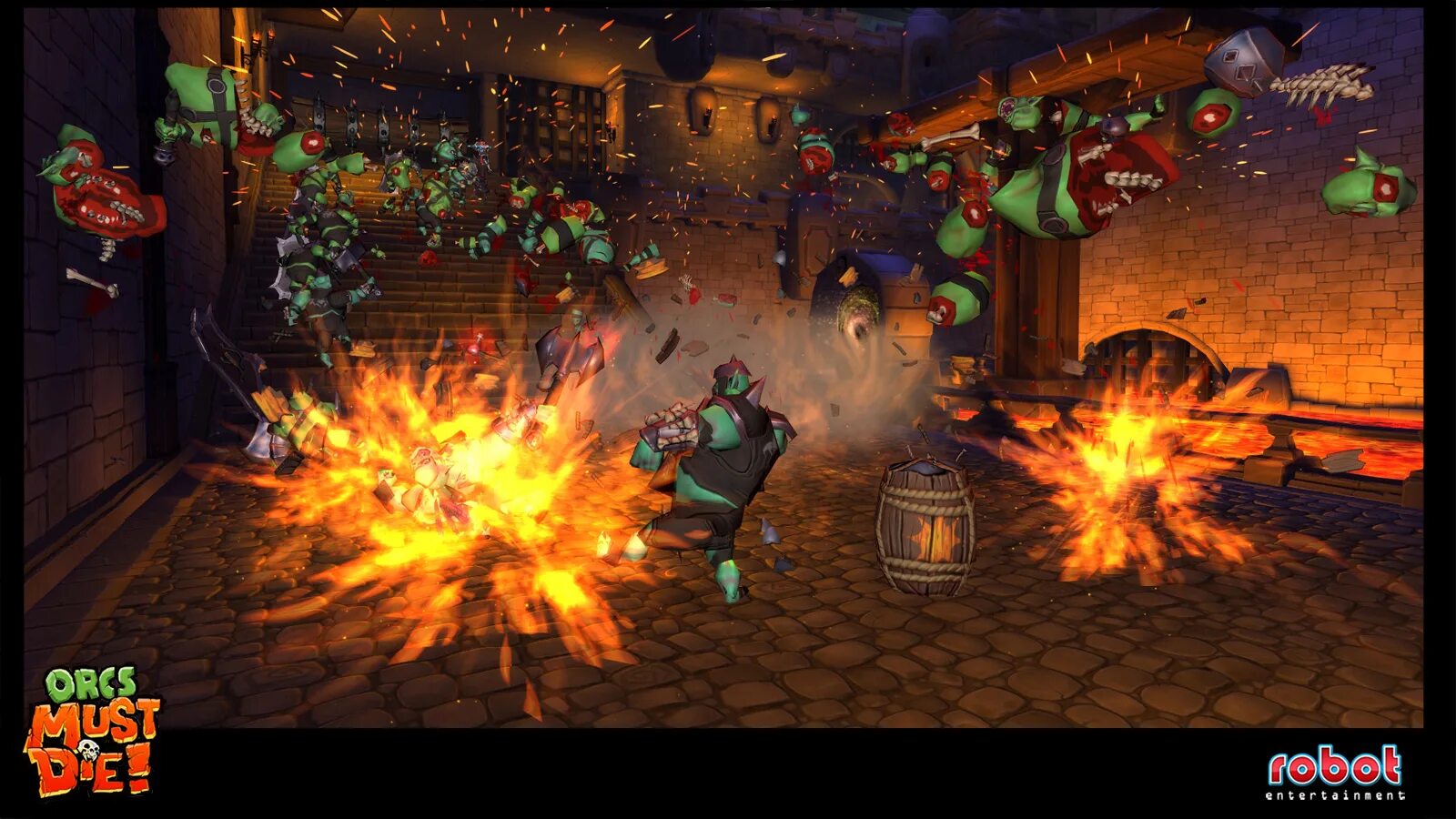 Игры убей орков. Orcs Xbox 360. Orcs must die 2011. Orcs must die 3.