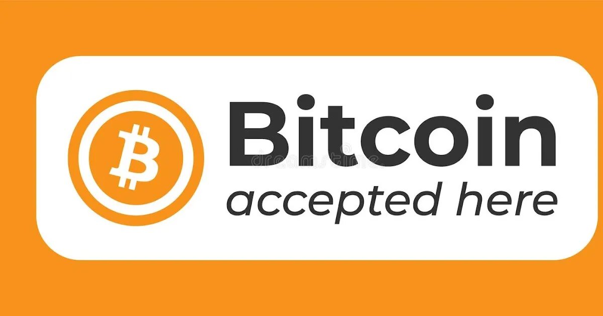 Accept here. Bitcoin accepted here. we accept bitcoin. logo bitcoin accepted here. we accept cryptocurrency.