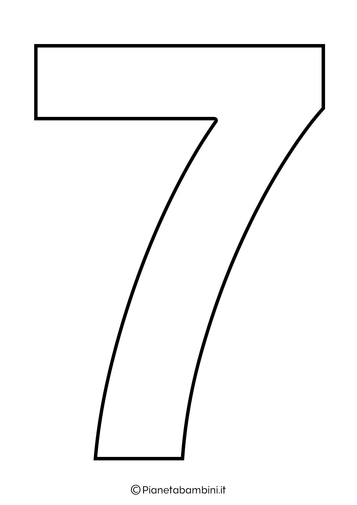 Numbers Clipart Black And White