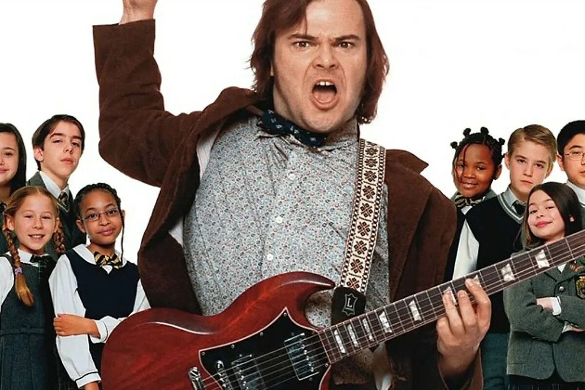 Школа рока песни. Джек Блэк школа рока. School of Rock 2003.