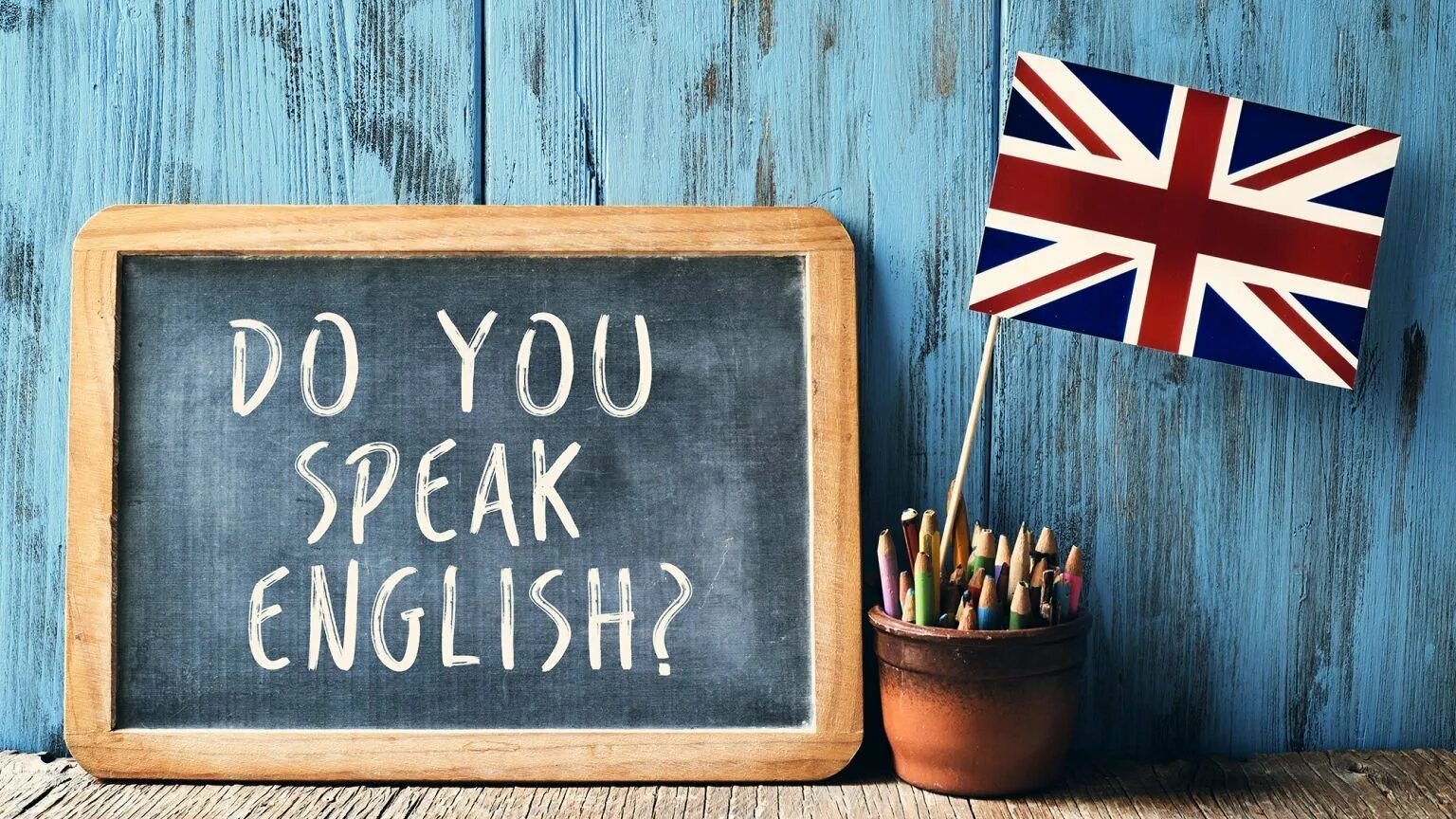 You will learn english