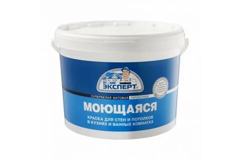 Акриловая водоэмульсионная краска для стен моющаяся