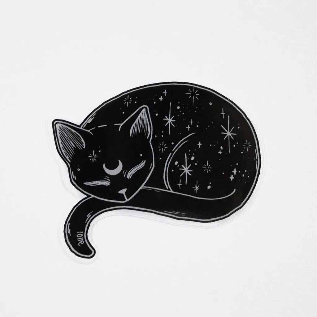 Черный кот стикер. Черная кошка рисунок. Тату черный кот эскизы. Наклейка черный кот. Стикеры черный кот
