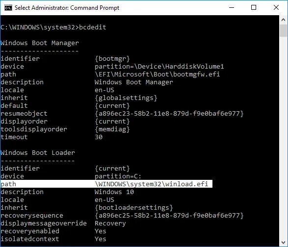 System32 winload exe