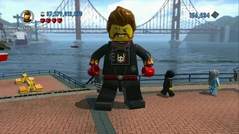 lego city undercover rex fury minifigure