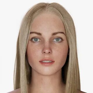 Woman 3d model