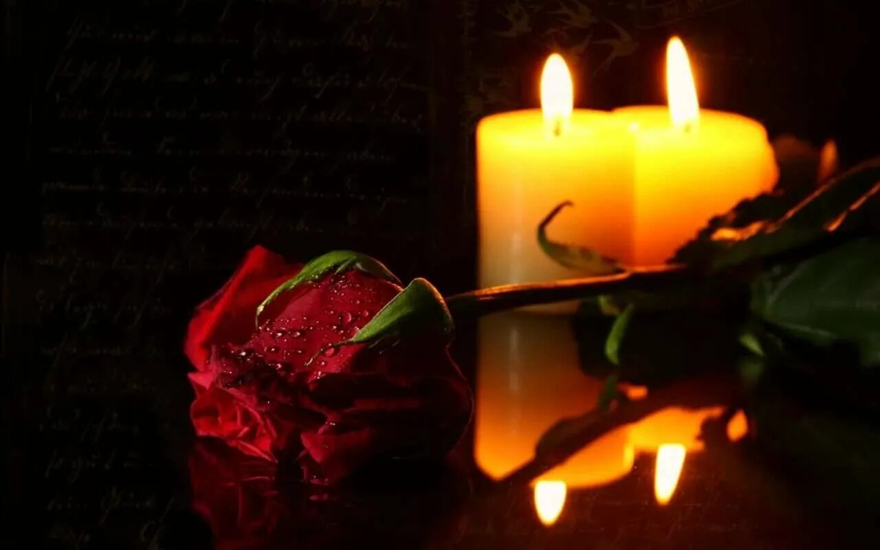 Как выразить умершим соболезнования. Свеча и цветы траур. Свеча памяти. Поминальная свеча и цветы. Свеча соболезнования.