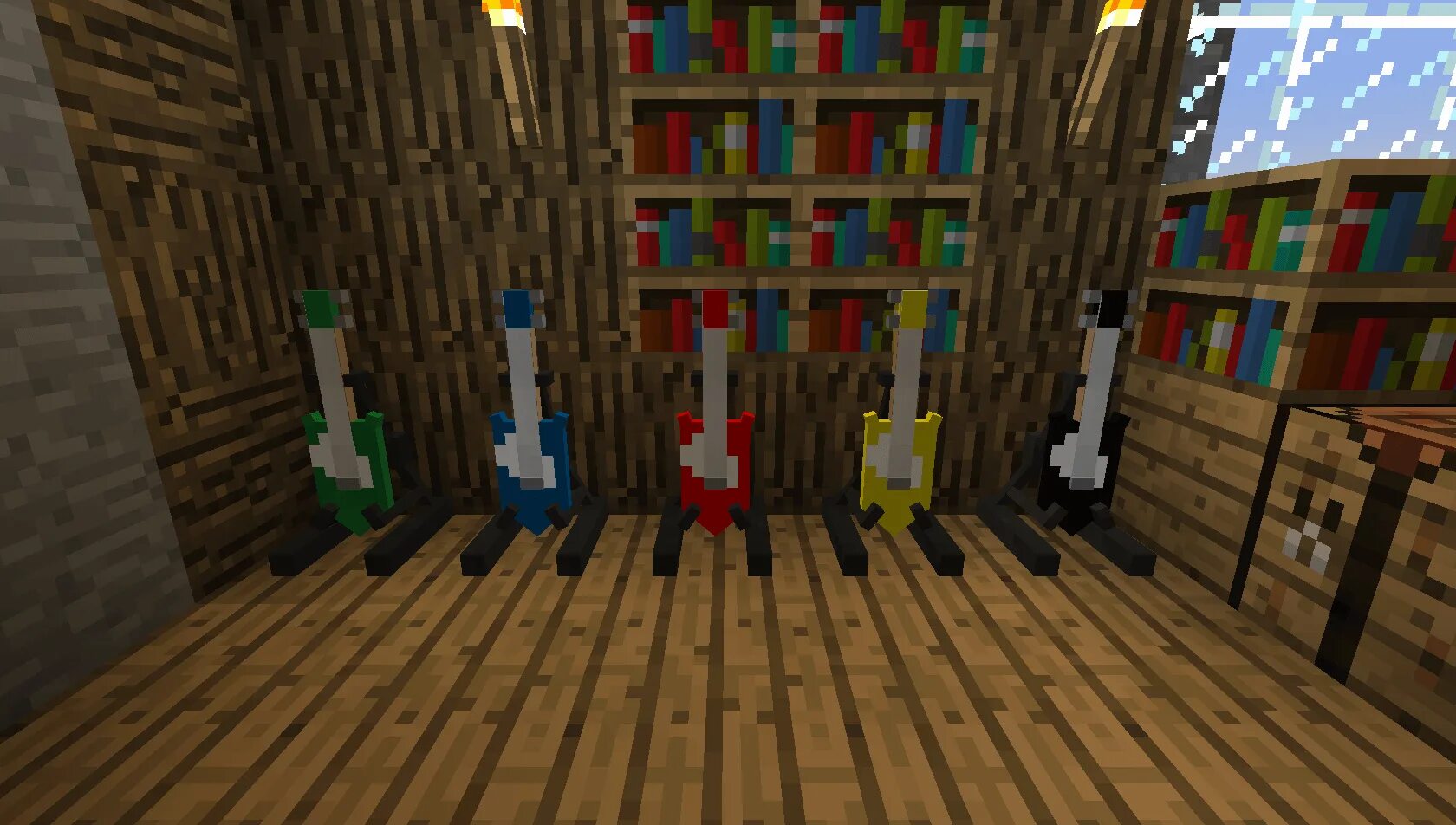 Minecraft instruments