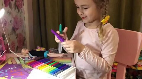 Видео фломастеров