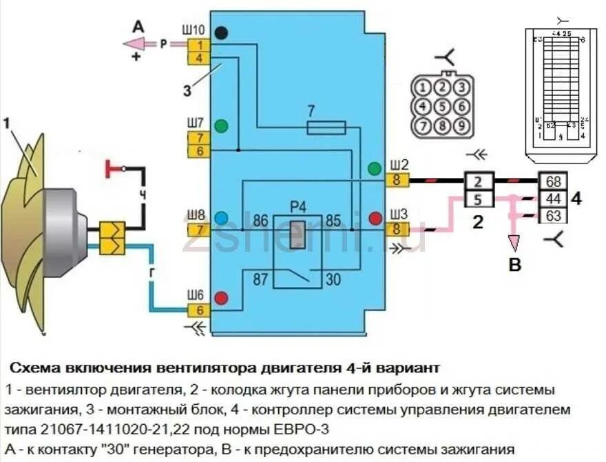 Схема вентилятора охлаждения ВАЗ 2107 инжектор. Схема включения электровентилятора ВАЗ 2107 инжектор. Вентилятор охлаждения радиатора ВАЗ 2105 схема подключения. Цепь вентилятора охлаждения ВАЗ 2107.