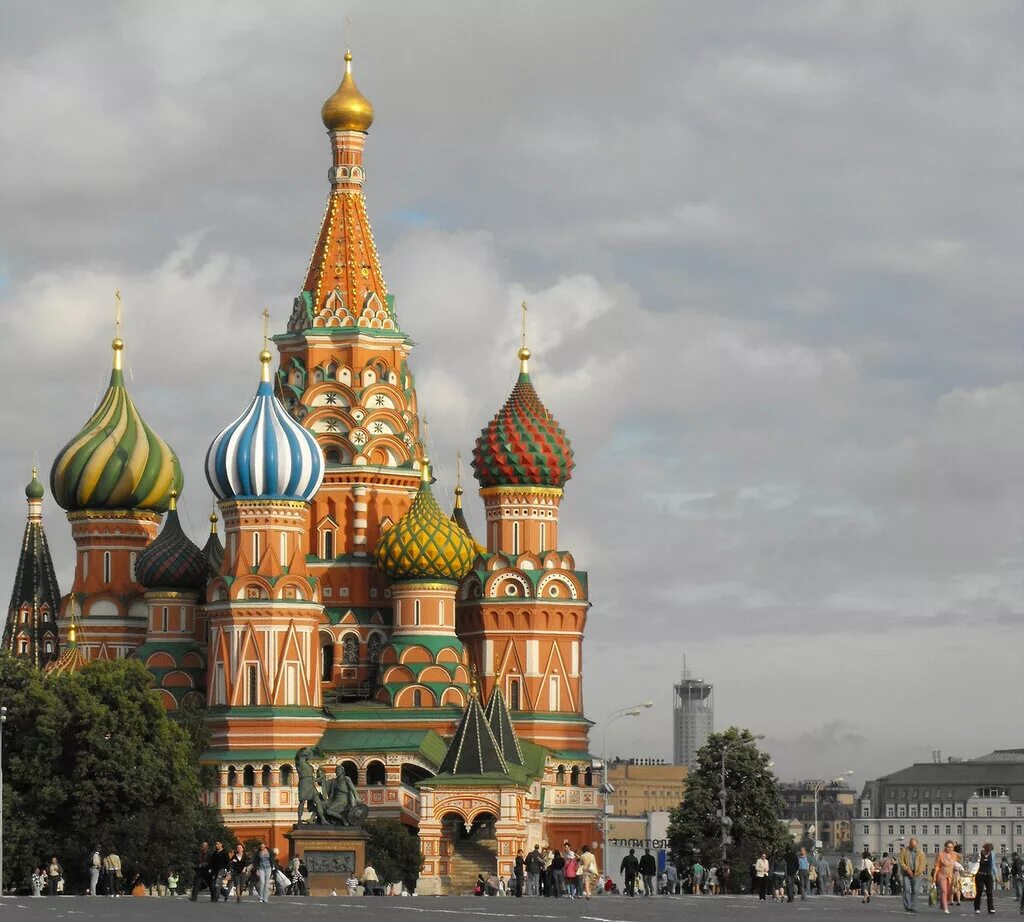 Храм Покрова Божией матери в Москве.