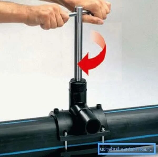 Седелка 110 х 1" тпк-аква. Седелка ф110/32 компрессионная сантех. Седелка компрессионная 110 для пнд труб с фрезой. Муфта для врезки в чугунную водопроводную трубу 150 мм. Сделка пнд.