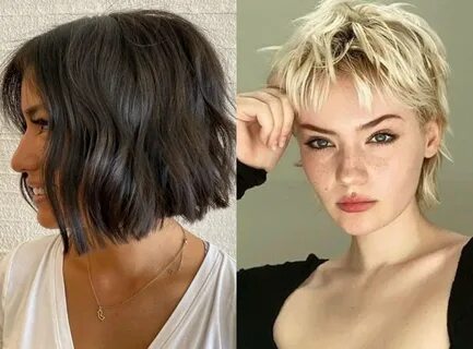 En detalle manipular Contribuyente cabello corto mujer lado televisor siete y me