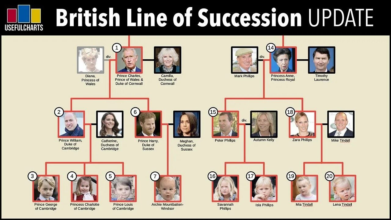 Line of succession to the British Throne. Королевская семья Великобритании порядок наследования. Порядок наследования британского престола Елизаветы 2. Порядок престолонаследия в Великобритании. Престолонаследие по мужской линии