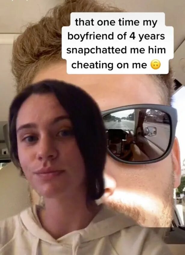 Boyfriend cheats on her. Boyfriend cheats on her