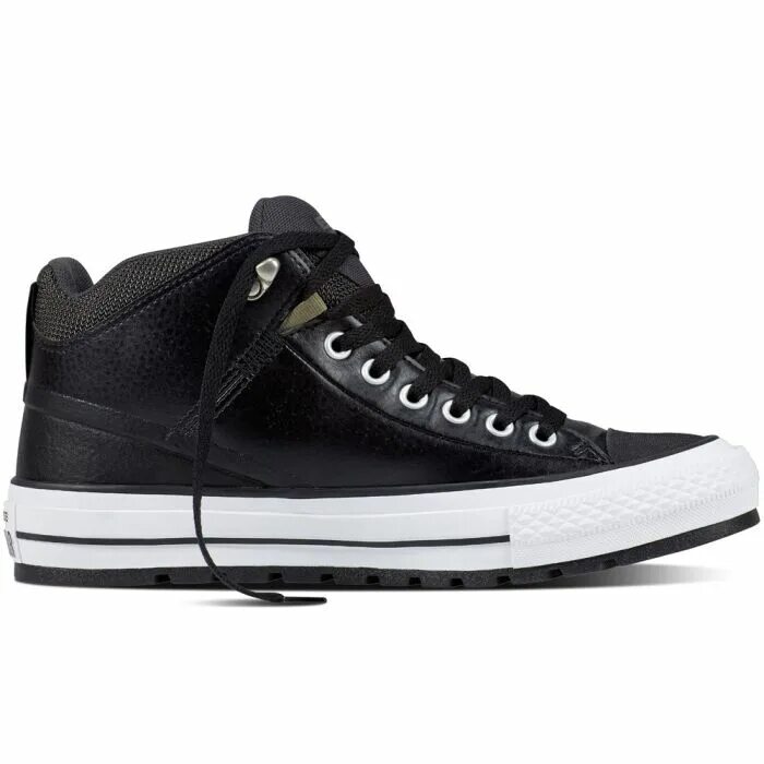 Конверсы мужские купить. Кожаные конверсы Chuck Taylor. Кеды Converse Chuck Taylor all Star Street Boot 162359. Кеды Converse Chuck Taylor all Star Street. Конверс Чак Тейлор кожаные.