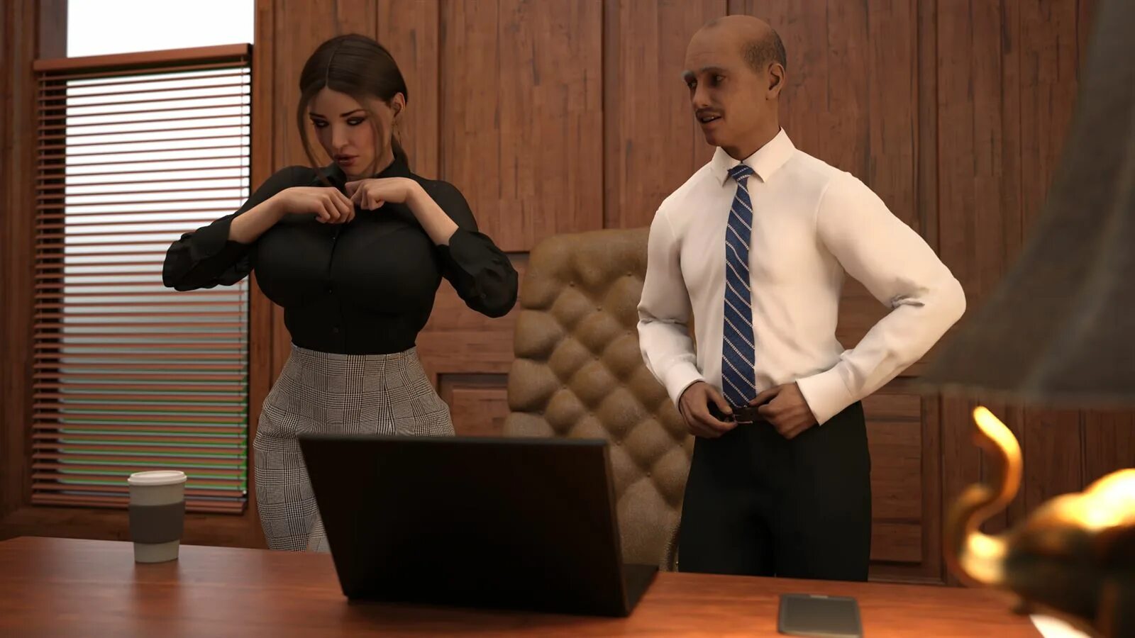 The Office v0.3 - эпизод 1. The Office v0.3 - эпизод 2. Начальник и секретарша. Игры в офисе.