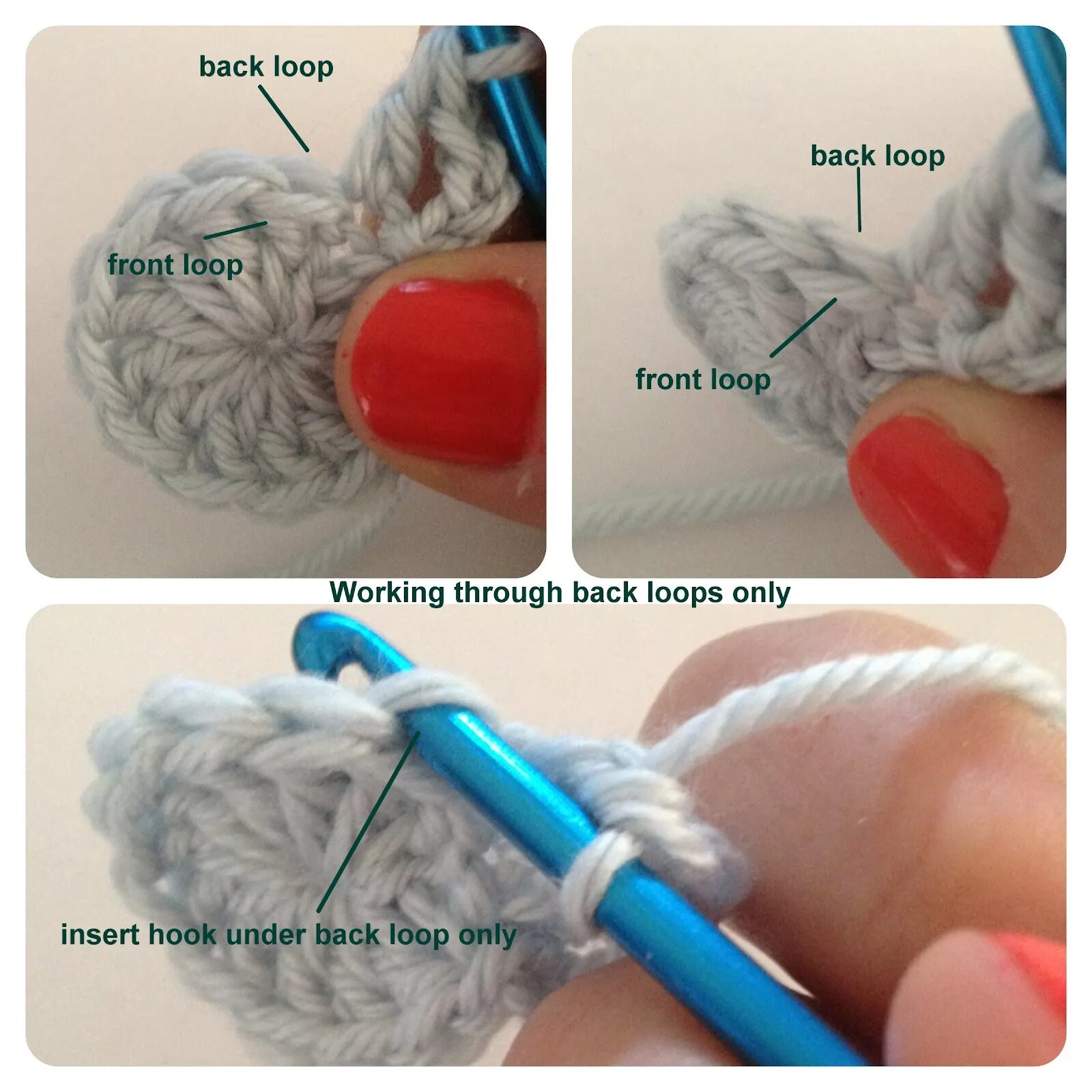 Extended double crochet как вязать. Crotchet back loop. Only loops. Only loops. Single crochet back loop only.