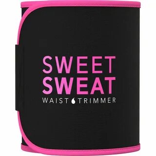 Sports Research, Sweet Sweat, пояс для похудения, большой, черный и розовый...