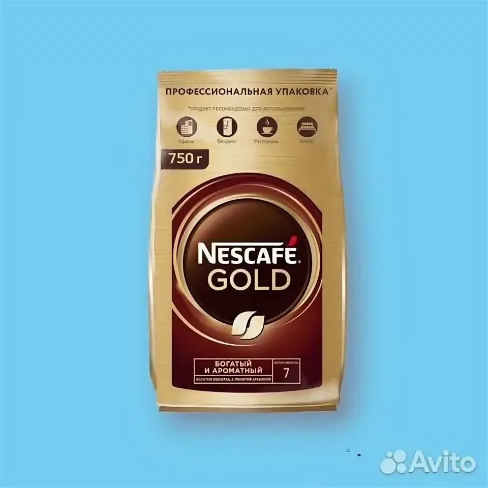 Nescafe gold растворимый 900