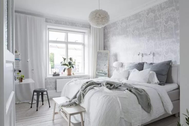 Blue and grey living room - COCO LAPINE DESIGN Interieur