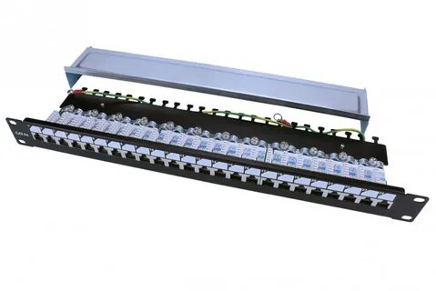 Патч панель экранированная 24 rj 45