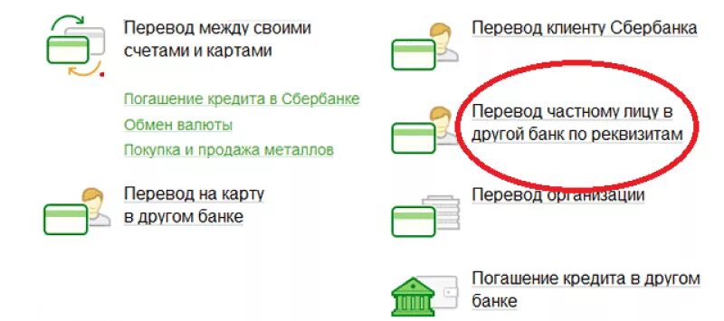 Как перевести деньги с сбербанка на россельхозбанк