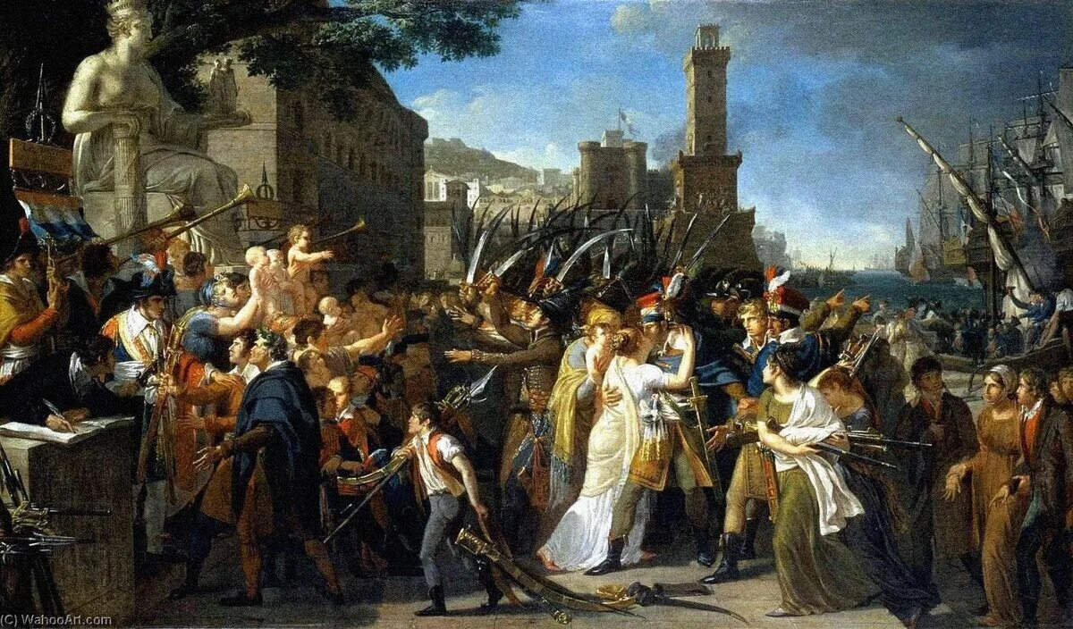 Начало революции во франции год. Гийом Гийон-Летьер. Гийом Гийон Летьер картины. Великая французская революция 1789-1799. Французская революция 1789 картины.