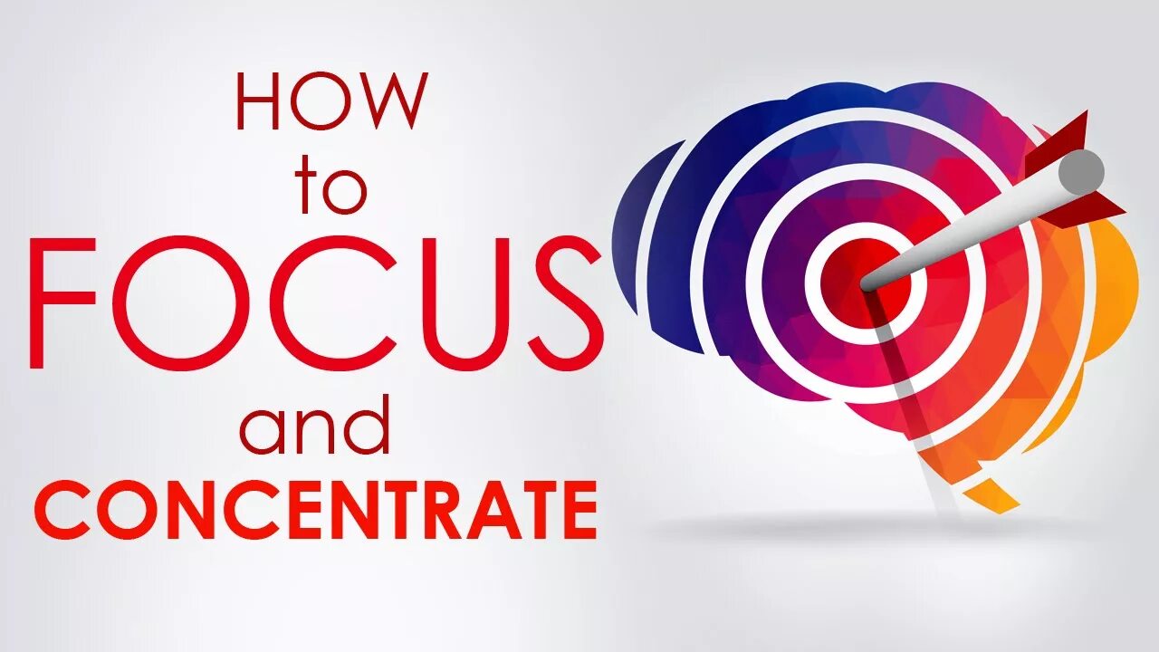 How to focus. Focus concentration. concentrate. focus on cae.
